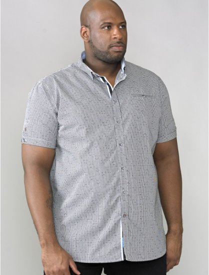 D555 Skyler Short Sleeve Shirt - Ризи - мъжки ризи големи размери
