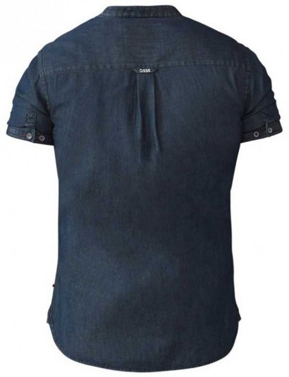 D555 Astra Short Sleeve Denim Shirt - Ризи - мъжки ризи големи размери
