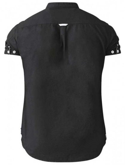 D555 Dwight Short Sleeve Shirt Black - Ризи - мъжки ризи големи размери