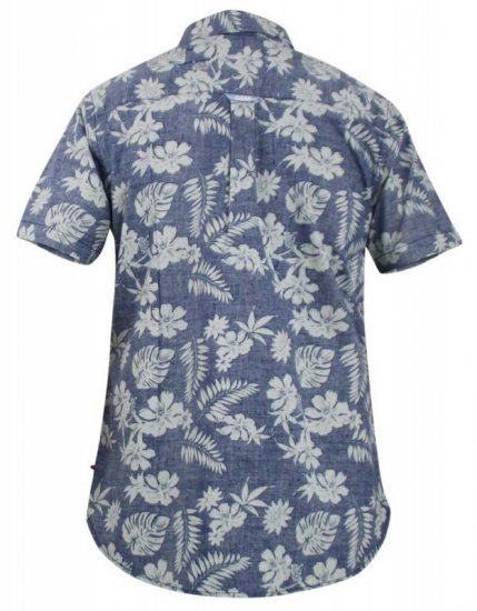 D555 Oswald Short Sleeve Hawaii Shirt - Ризи - мъжки ризи големи размери
