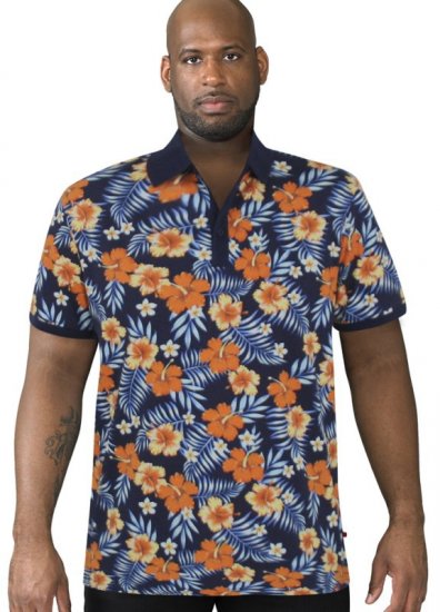 D555 Cyprus Hawaii Polo Shirt - Поло тениски - мъжки тениски с яка големи размери