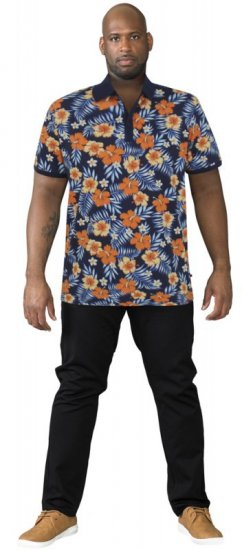 D555 Cyprus Hawaii Polo Shirt - Поло тениски - мъжки тениски с яка големи размери