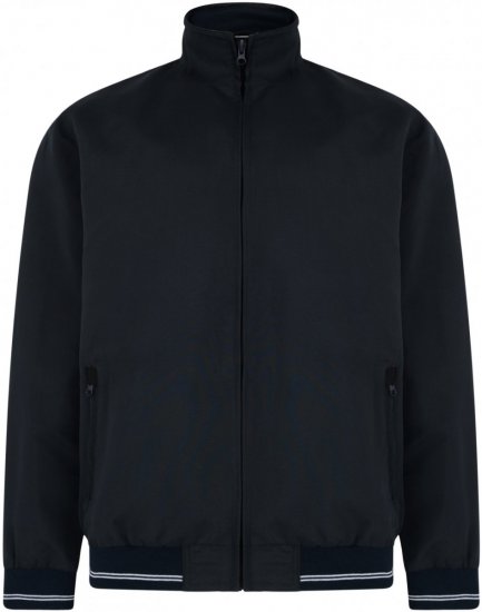 Kam Jeans 436 Summer Jacket Black - Якета - мъжки якета големи размери