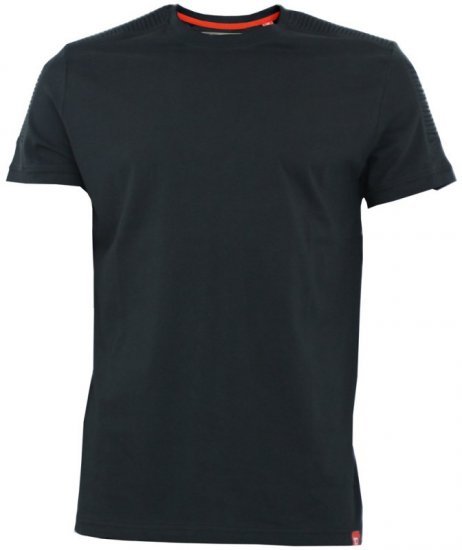 D555 Callum T-shirt Black - Тениски - мъжки тениски големи размери