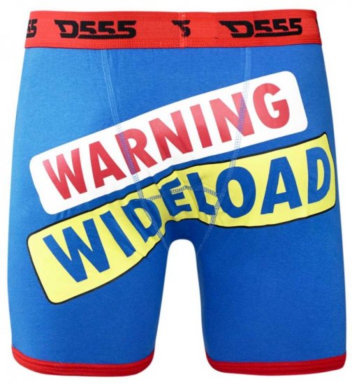 D555 Novelty Boxershorts 2-pack - Бельо & Бански шорти - Мъжко бельо големи размери