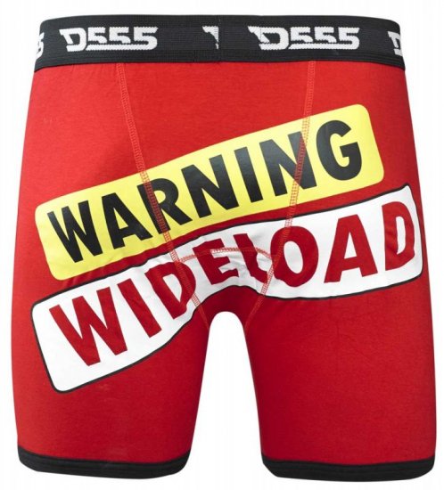 D555 Novelty Boxershorts 2-pack - Бельо & Бански шорти - Мъжко бельо големи размери