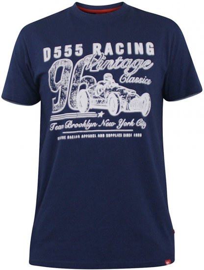 D555 Hadwin Short Sleeve Shirt & T-shirt Combo - Ризи - мъжки ризи големи размери