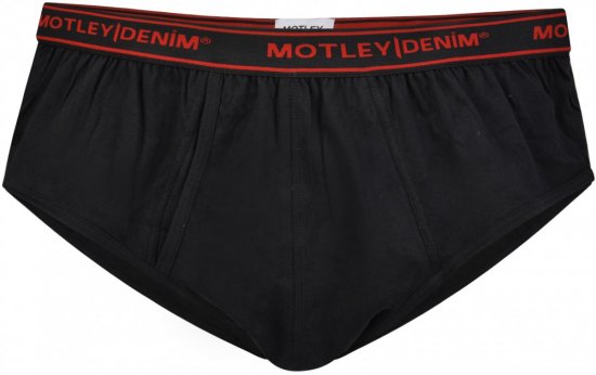 Motley Denim Briefs Black 2-pack - Бельо & Бански шорти - Мъжко бельо големи размери