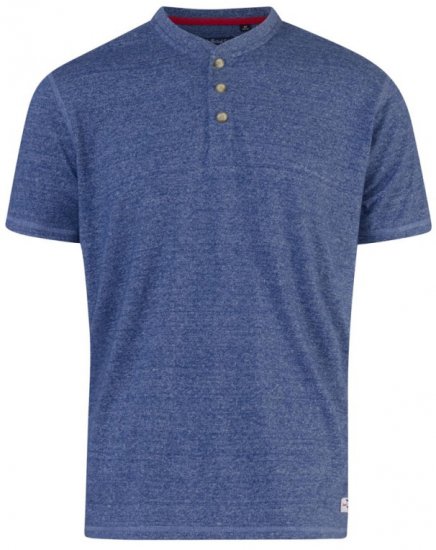 D555 Daniel Grandad T-shirt Denim - Тениски - мъжки тениски големи размери
