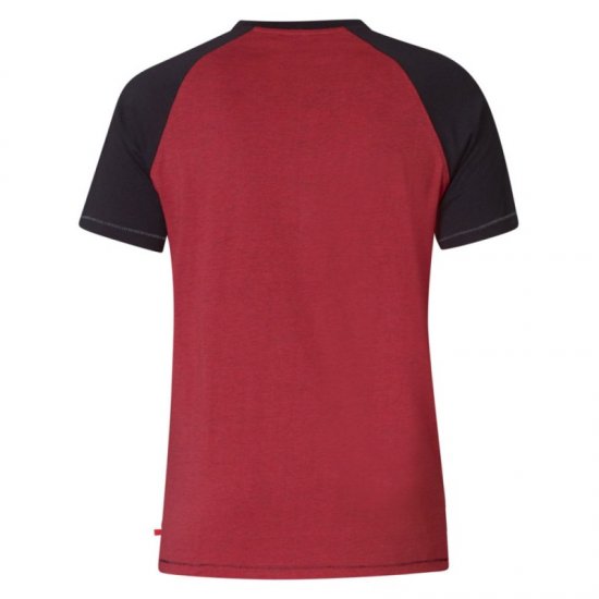 D555 Jarvis T-shirt Red - Тениски - мъжки тениски големи размери