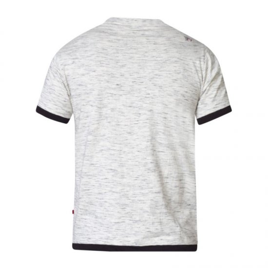 D555 Merlin T-shirt Grey - Тениски - мъжки тениски големи размери