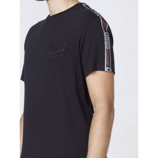 D555 Kambria Couture T-shirt Black - Тениски - мъжки тениски големи размери