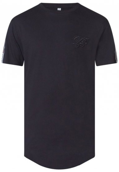 D555 Kambria Couture T-shirt Black - Тениски - мъжки тениски големи размери