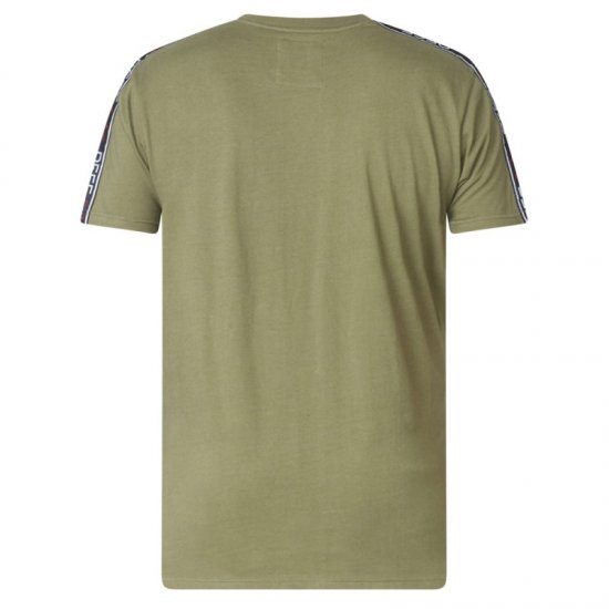 D555 Kambria Couture T-shirt Khaki - Тениски - мъжки тениски големи размери