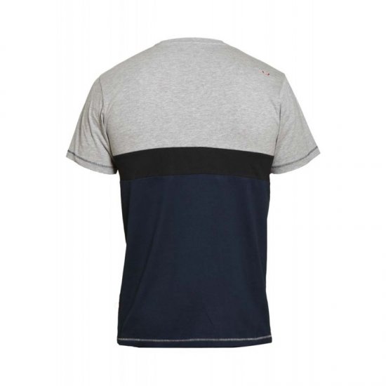 D555 Morris T-shirt Navy - Тениски - мъжки тениски големи размери