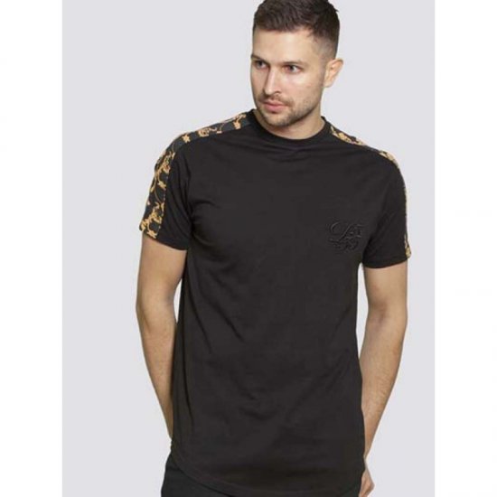 D555 Damien Couture T-shirt Black - Тениски - мъжки тениски големи размери