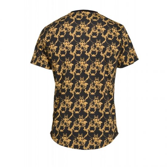 D555 Dave Couture T-shirt Black - Тениски - мъжки тениски големи размери