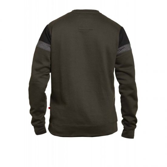 D555 Clermont Sweatshirt Khaki - Суичъри & cуичъри с качулка - мъжки суичъри големи размери