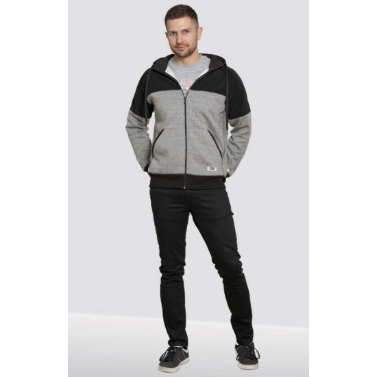 D555 Banbury Hoodie Black - Суичъри & cуичъри с качулка - мъжки суичъри големи размери