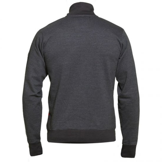 D555 Buxton Full Zip Sweatshirt Black - Суичъри & cуичъри с качулка - мъжки суичъри големи размери