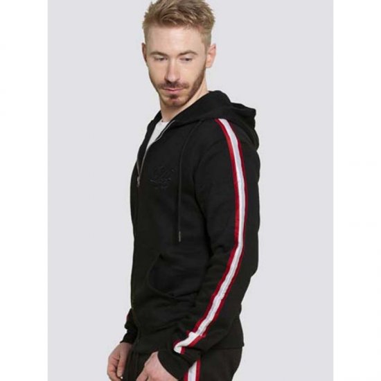 D555 Kentucky Hoodie Black - Суичъри & cуичъри с качулка - мъжки суичъри големи размери