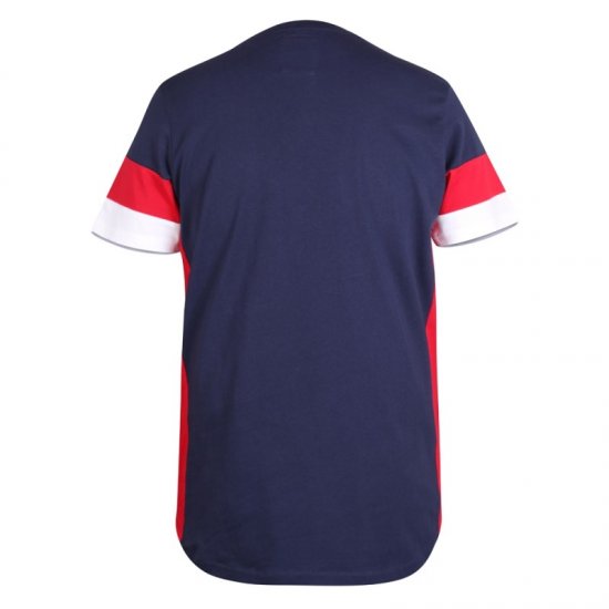 D555 Baker T-shirt Navy - Тениски - мъжки тениски големи размери
