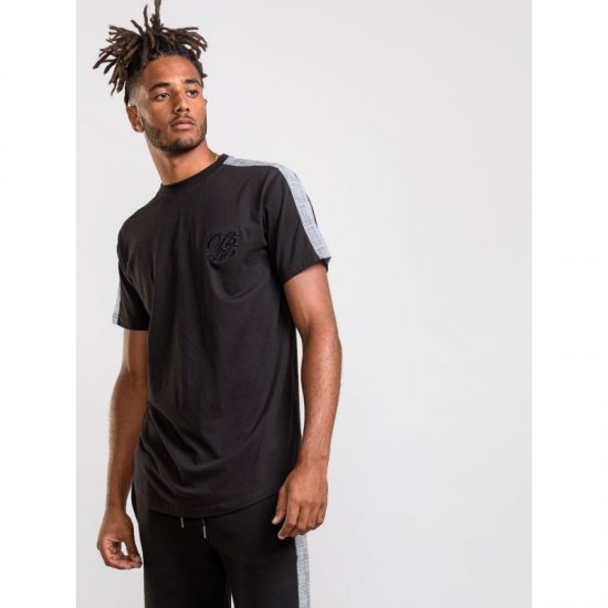 D555 Diaz T-shirt Black - Тениски - мъжки тениски големи размери