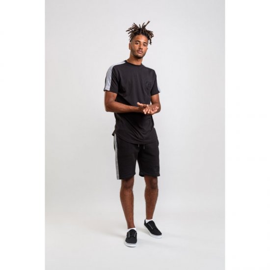 D555 Diaz T-shirt Black - Тениски - мъжки тениски големи размери