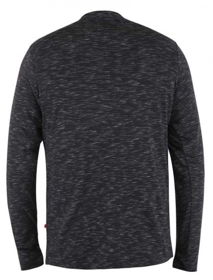 D555 Lavenham Long Sleeve Slub Grandad T-shirt - Тениски - мъжки тениски големи размери