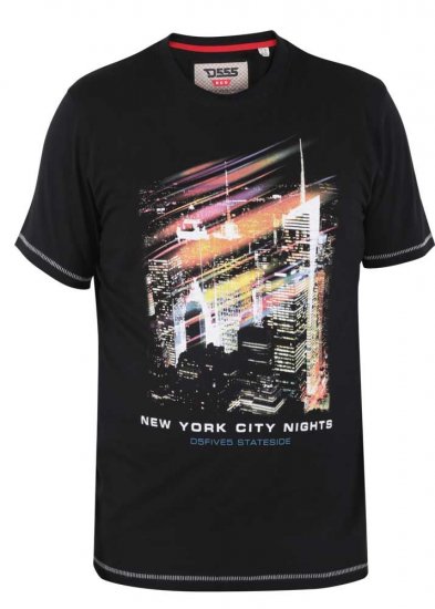 D555 Cambrone Printed T-Shirt - Тениски - мъжки тениски големи размери