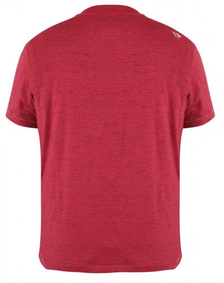 D555 Lettaford Printed T-shirt - Тениски - мъжки тениски големи размери