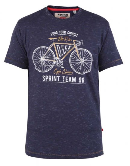D555 Cheddar Euro Tour Bicycle Printed T-shirt - Тениски - мъжки тениски големи размери