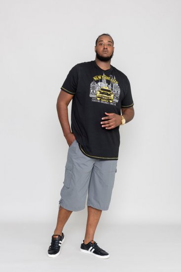 D555 WINGMORE Printed T-Shirt - Тениски - мъжки тениски големи размери