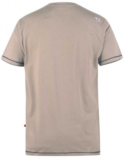 D555 RAMSGATE Printed T-Shirt - Тениски - мъжки тениски големи размери