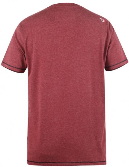 D555 LINTON Printed T-Shirt - Тениски - мъжки тениски големи размери