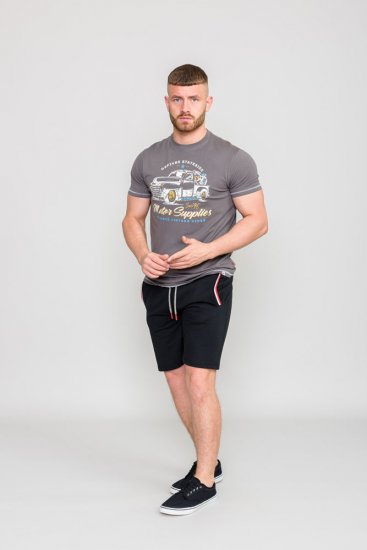D555 BARMING Printed T-Shirt - Тениски - мъжки тениски големи размери