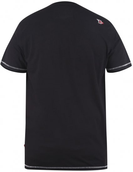 D555 ROCHESTER Printed T-Shirt - Тениски - мъжки тениски големи размери