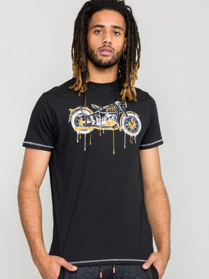 D555 ROCHESTER Printed T-Shirt - Тениски - мъжки тениски големи размери