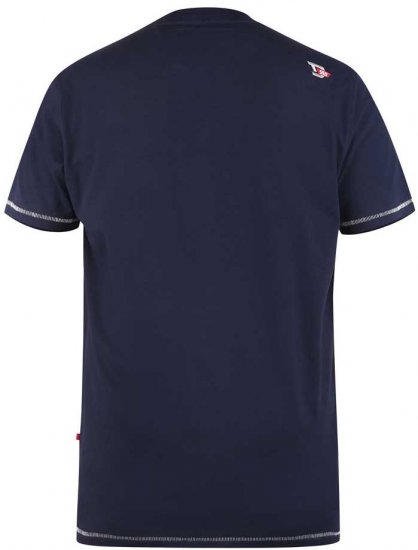 D555 PICKEMHAM Printed T-Shirt - Тениски - мъжки тениски големи размери