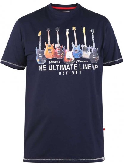 D555 PICKEMHAM Printed T-Shirt - Тениски - мъжки тениски големи размери