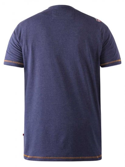 D555 DEBDEN NYC Night Skyline T-Shirt - Тениски - мъжки тениски големи размери