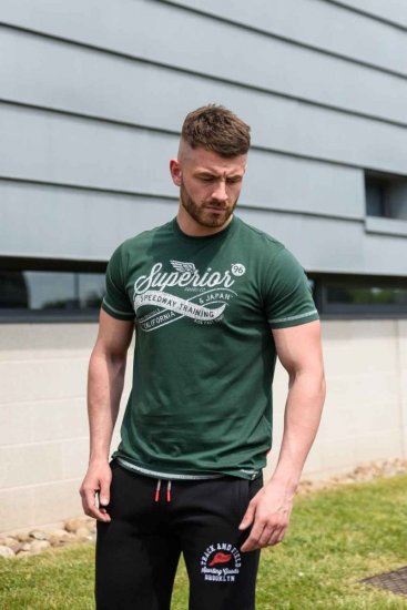 D555 WHITECHAPEL Superior Speedway T-Shirt - Тениски - мъжки тениски големи размери