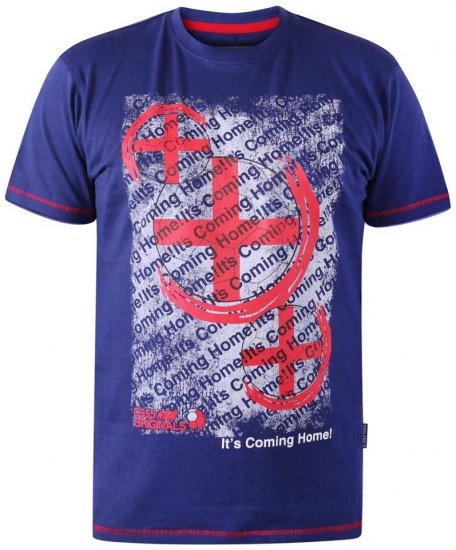 D555 GOAL Coming Home Football T-Shirt - Тениски - мъжки тениски големи размери