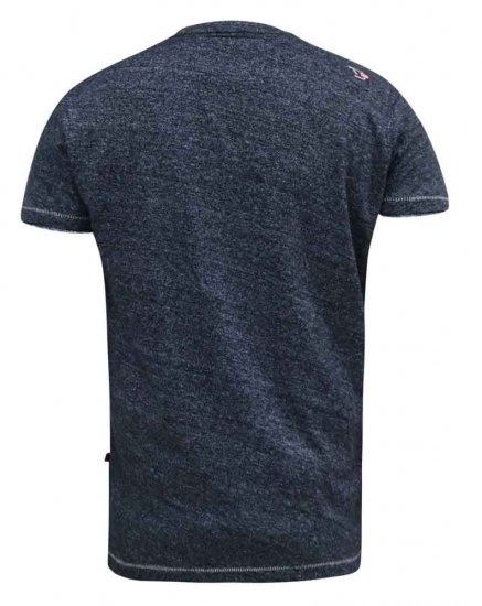 D555 Upton Hawaii Leaf Printed T-Shirt - Тениски - мъжки тениски големи размери