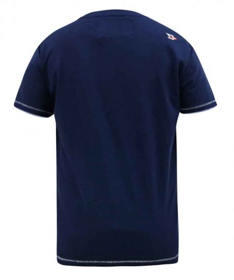 D555 Bronte All American Guitar Printed T-Shirt - Тениски - мъжки тениски големи размери