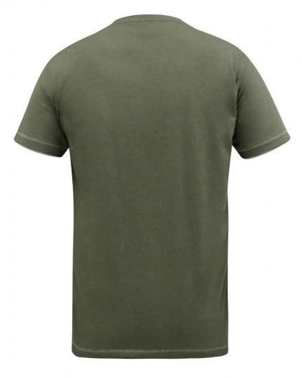 D555 Hibbert Official Jeep Printed T-Shirt - Тениски - мъжки тениски големи размери