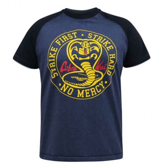 D555 Steeple Official Cobra Kai Printed T-Shirt - Тениски - мъжки тениски големи размери