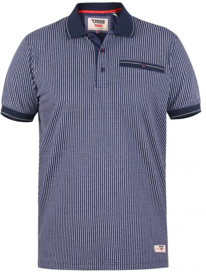 D555 MARLESFORD Polo Shirt - Поло тениски - мъжки тениски с яка големи размери