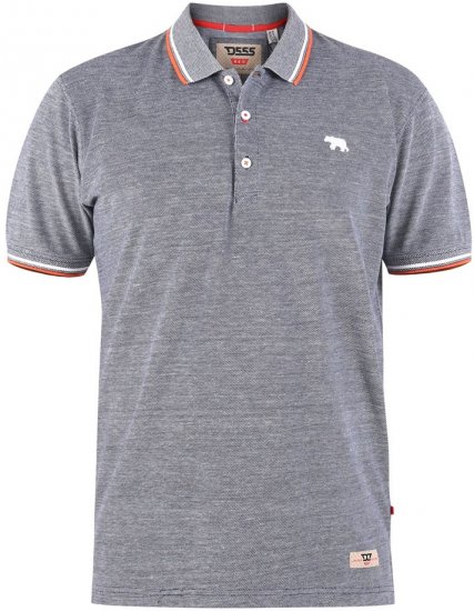 D555 WILCOT Polo Shirt - Поло тениски - мъжки тениски с яка големи размери