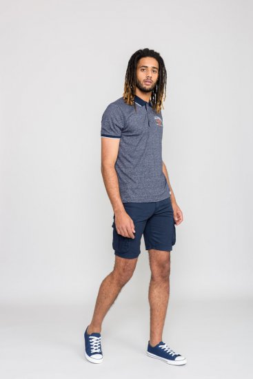 D555 HATFIELD Polo Shirt - Поло тениски - мъжки тениски с яка големи размери